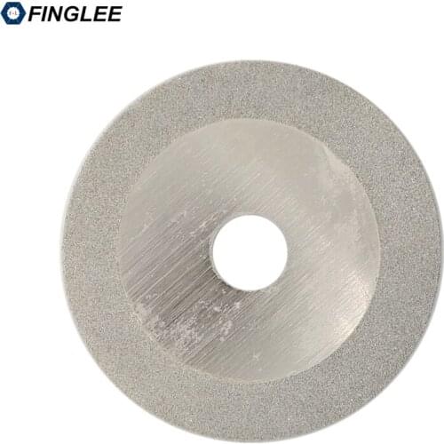 FINGLEE 1Pc of 4inch/100mm Titanium Plating Electroplated Diamond Saw Blade Cutting Wheel Grinding Disc For Angle Grinder