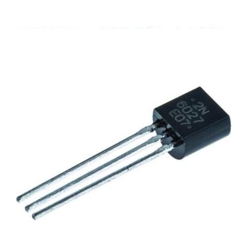 10PCS 2N6027 6027 TRANS PROG 40V TO92 NEW