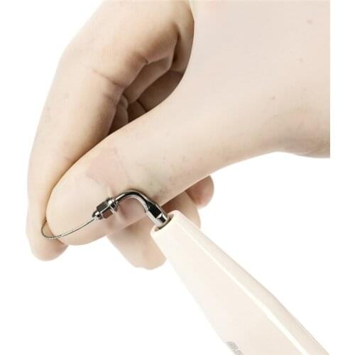 6Pcs Mix Size Dental NiTi Endo U-FILE Endodontic Files #15 #20 #25 #30 #35 #40 for Root Canal Fit All Scaler Brands Adapter