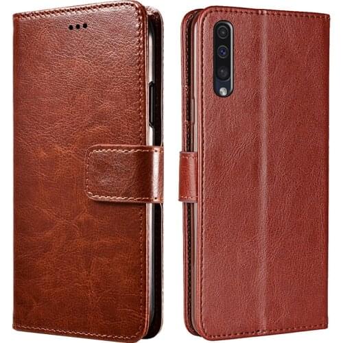 For Samsung A50 2019 Case Cover Flip Leather Wallet Cover Phone Case For Samsung Galaxy A50 A 50 A505 A505F SM-A505F A30 A40 A70