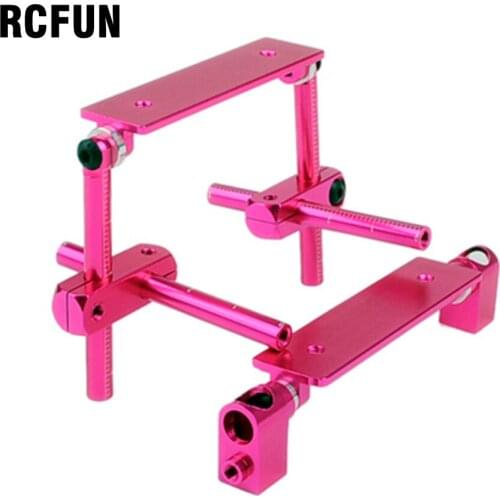 HSP 1set Aluminum Magnetic Stealth Invisible Body Post Mount Kit For 1/10 RC Models Car Drift HSP Sakura D3 XIS ZERO