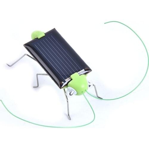 2020 Solar grasshopper Educational Solar Powered Grasshopper Robot Toy required Gadget Gift for kids solar toys No batteries