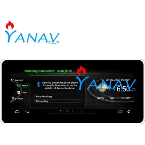 Car GPS Navigation Multimedia radio player For-Audi A6 A7 2012-2018 HD Touch screen player auto car stereo eight core Android