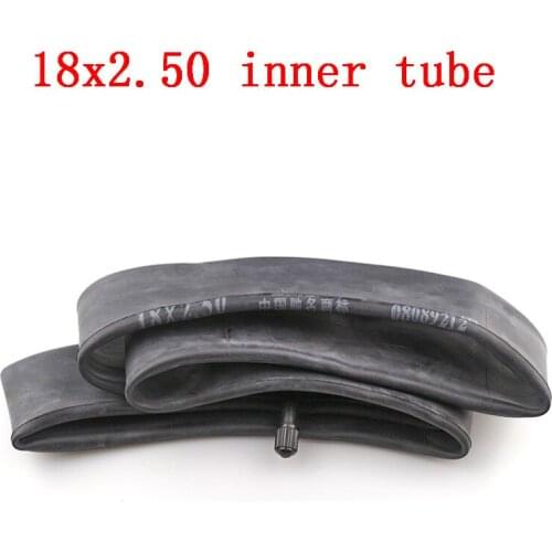 Newest 2 pcs Inner Tube 18x1.95/2.125 with a Straight valve fits many gas electric scooters and e-Bike electric folding bicycle