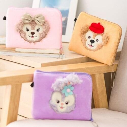Duffy Bear Shelliemay Stellalou Gelatoni Cartoon Plush Coin Purse Bags KeyChain Card Holder Bag Storage Bag for Girls Gifts