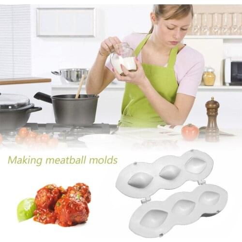 2021 Meatball Maker Manual Meatloaf Mold Maker Press Minced Meat Processor Cake Desserts Meat Pie kitchen accessories Dropship