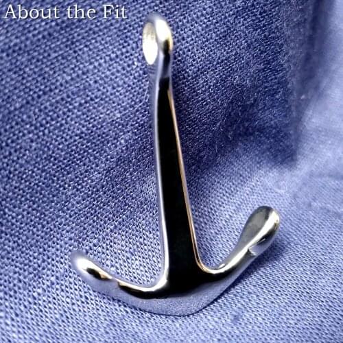 About the Fit 4mm Anchor Buckle 316L Stainless Steel Clasp Bracelet Connector Findings DIY Jewelry Making Hand Crafted Wholesale