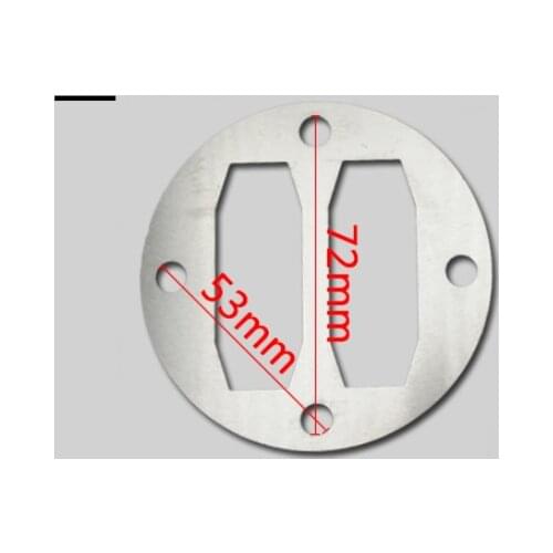 1Pcs Aluminum Round Air Compressor Cylinder Head Gaskets Washers 46x46mm