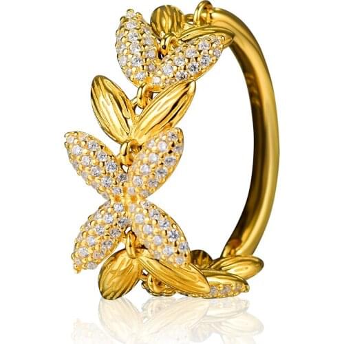 100% 925 Sterling Silver Ring Shine Limited Edition Circle Of Seeds Wedding Rings for Women Original Jewelry anillos mujer