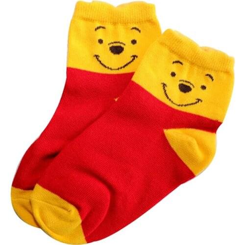 2021 Jacquard Mickey Minnie Cartoon Bear Warm Cotton Kids Girl Baby Socks Child Boy Children Socks