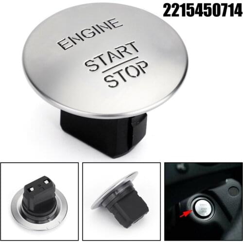 2215450714 33161207 PUSH TO START BUTTON KEYLESS GO ENGINE START STOP FOR ERCEDES-BENZ W164 W205 W212 W213 W164 W221 X204