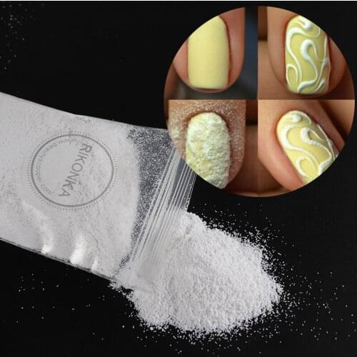 10g Sugar Candy Coat Nail Glitter Pigment Dust White Black Transparent Nail Powder For UV Gel Nail Art Decorations DIY Tips