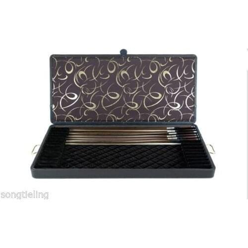 Violin cello viola bow case can fit 15pcs bows