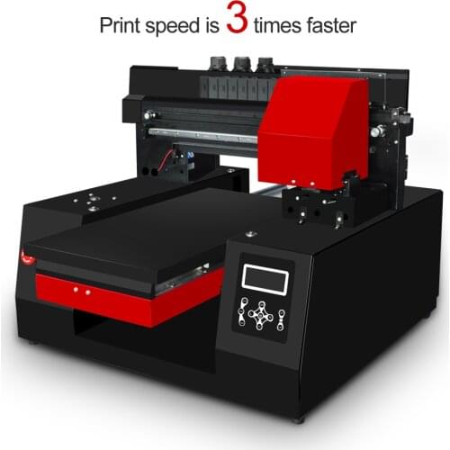 Fast Speed A3 UV Printer Flatbed Printing Machine UV Led Phone Case Printer with Epson XP600 Print Head for Wooden Metal Acrylic