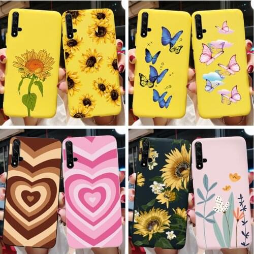 Phone Case For Huawei Honor 20 Nova 5T Honor 20 Pro Lite 20Pro 20S 20Lite Cover Cute Clear Silicone Soft TPU Funda Case Bumper