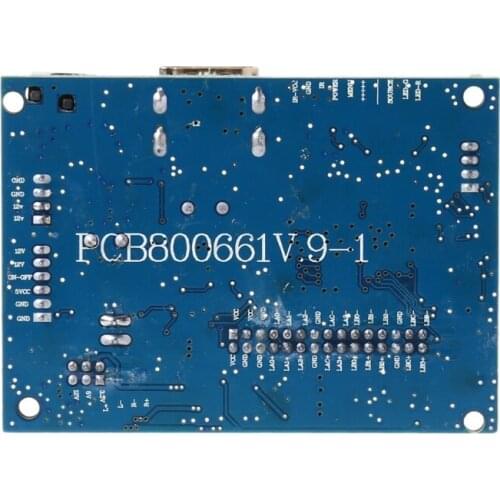 1Set Lvds Controller Board Driver 40 Pins Lvds Cable Kit for Raspberry PI 3 LP156WH2 TLA1 TLE1 1366x768 6 Bit TFT 7-42" Lcd