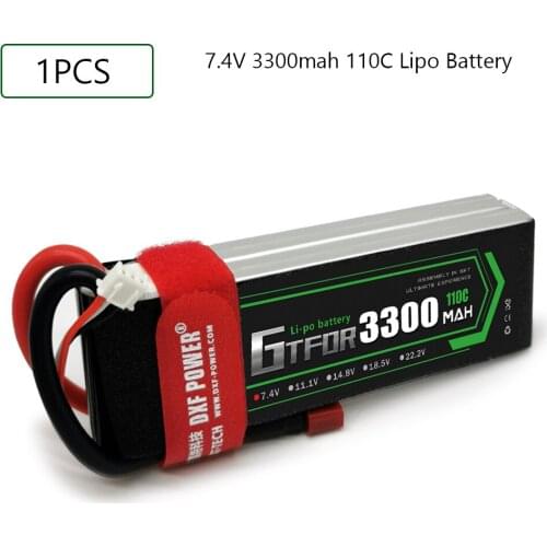 GTFDR 3300mAh 7.4V 110C-220C Lipo battery 2S XT60/DEANS/XT90/EC5 For AKKU Drone FPV Truck four axi Helicopter RC Car Airplane
