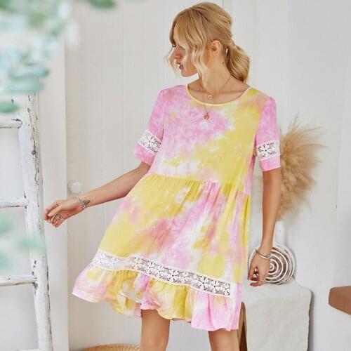HAKEEM Yellow Summer Dresses