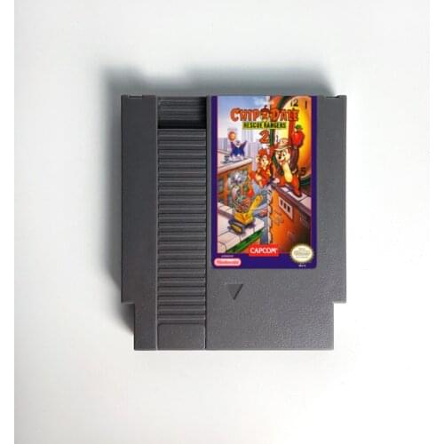 Chip 'n Dale Rescue Rangers 2 - Game Cartridge For NES Console 72 Pins 8bit