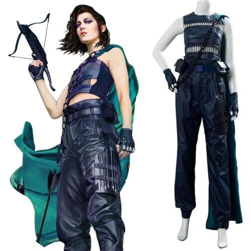 Birds of Prey Huntress Cosplay Costume Fancy Suit Outfit Halloween Carnival Costume Custom Made