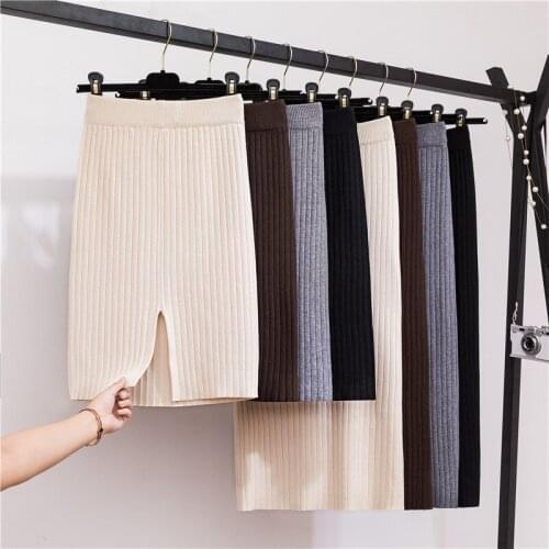 Mumuzi Slit Pencil Skirts