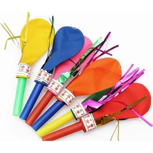 New 50PCs Mixed Whistle Latex Balloons Wedding Decorations Kids Toy Inflatable Balls For Holidays Air Ballon Party Supplies