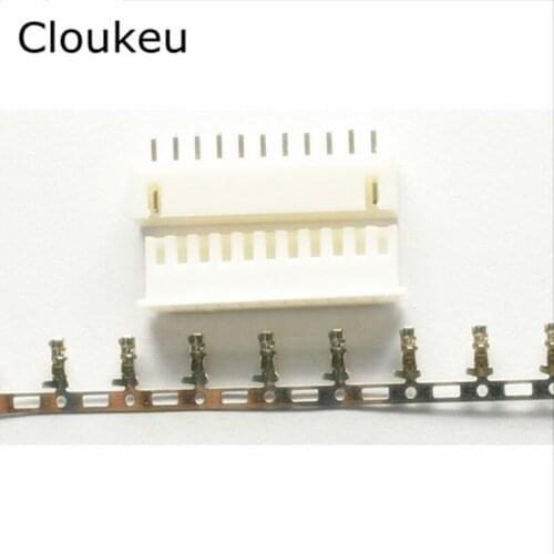 PH2.0 11P Straight pin Connecting terminal PH 2.0mm 11Pin Connector Plug+Socket+Metal reed 50Sets