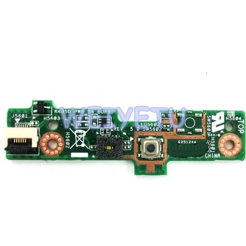K43SD PWR_SW BOARD Power Switch Button Board For ASUS A43S X43S K43S K43SD K43SV K43SJ K43E K43SM Laptop motherboard