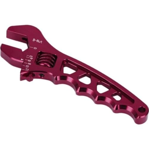 Adjustable Wrench, an Wrench, Aluminum Wrench Hose Fitting Tool Aluminum Spanner AN3-AN12