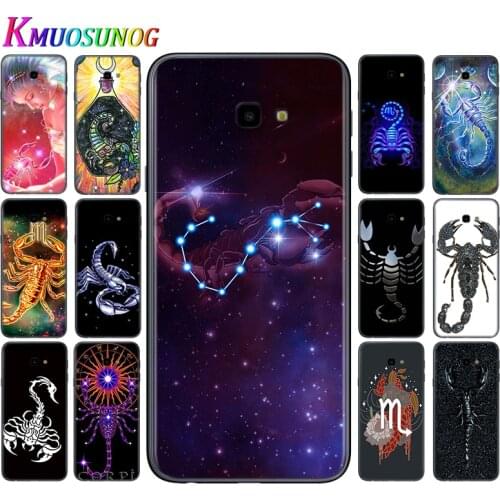 Silicone Cover Scorpio Constellation For Samsung Galaxy J8 J7 Duo J6 J5 Prime J4 Plus J3 J2 Core 2018 2017 2016 Phone Case