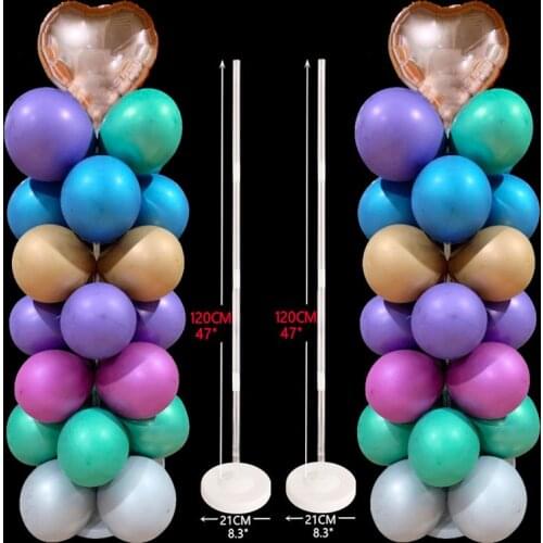 1/2Set Balloons Arch Stand Balloon Holder Column Wedding Party Decoration Baloon Kids Birthday Party Ballon Baby Shower Supplies
