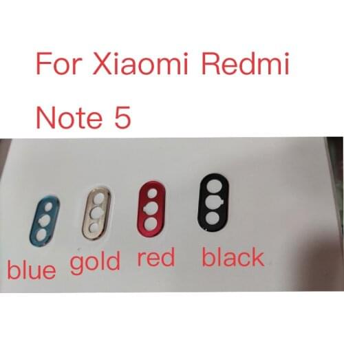 For Xiaomi Redmi Note 5 Back Rear camera frame cover Repair Spare Parts