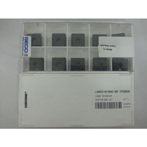 10 PCS CARBIDE INSERT LNMX191940 MF TP2500