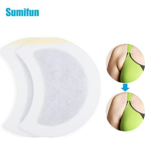Sumifun 12pcs Hot Lymphatic Detox Patch Hot Neck Anti-Swelling Herbs Sticker LymphPads Medical Plaster Body Relaxation