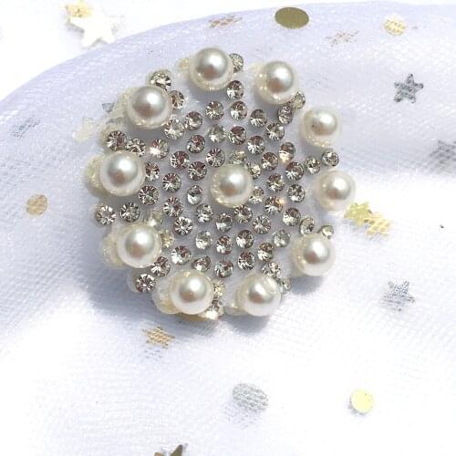 15pcs 3D Rhinestone Flower Cute Patch Bead Patch for Clothing Dress DIY Beaded Applique Sweater Hat Hairpin Accessories Applique