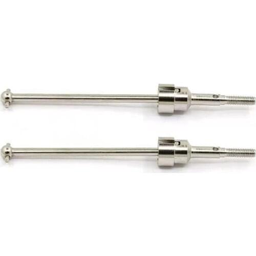 Anti-rust 2pcs/set Metal Drive Shaft CVD Dogbone Wheel Shaft for 1/10 Wltoys 104001 RC Car Modification Part
