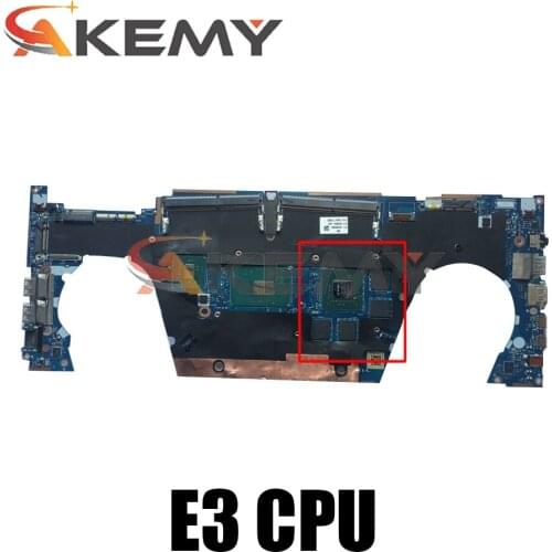 Akemy LA-C401P Is Suitable For HP ZBOOK15 G3 G3 Notebook Laptop Motherboard 840933-601 E3-1505 GPU M1000M 4GB Test Ok Fast Ship