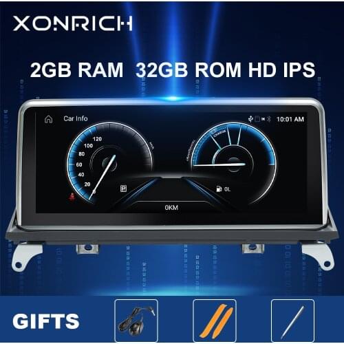 IPS Android 10.0 Car Radio Multimedia Player For BMW X5 E70 X6 E71 2007-2013 Original CCC or CIC GPS Navigation Screen Head unit