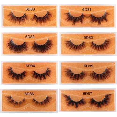 DOCOCER Mink eyelashes 100% cruelty free handmade 3D mink eyelashes full strip false false eyelashes makeup eyelashes E-13