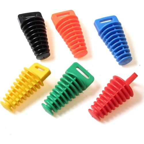Dirt pit bike Exhaust Pipe Muffler Silencer wash Stroke Tailpipe Plug Protector For BMW Suzuki Honda Kawasaki Motor Accessories