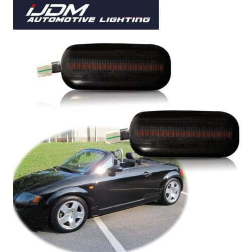 2pcs Amber LED Side Marker Turn Signal Light Indicator for Audi A3 S3 8L 2000-2003 A8 D2 1999-2002 TT 8N 2000-2006 Fender lamp