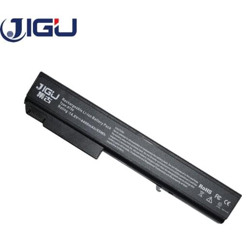 JIGU Laptop Battery For HP EliteBook 8730w 8530p 8740w 8730p 8530w 8540p 8540w Black 8 Cell