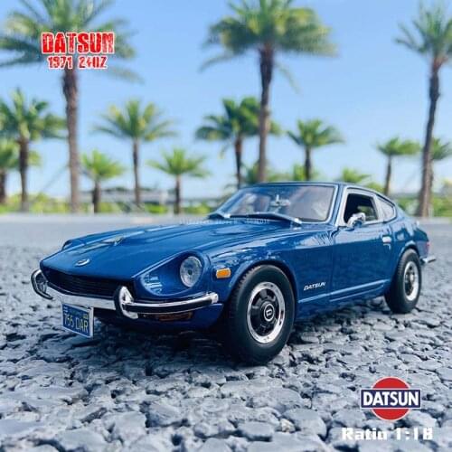 Maisto 1:18 1971 Datsun 240Z Classic Car Alloy Retro Car Model Classic Car Model Car Decoration Collection gift
