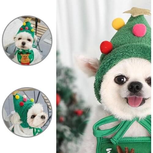 Lightweight Casual Cute Pet Hat Green Pet Hat Lacing Tie Design Pet Accessories