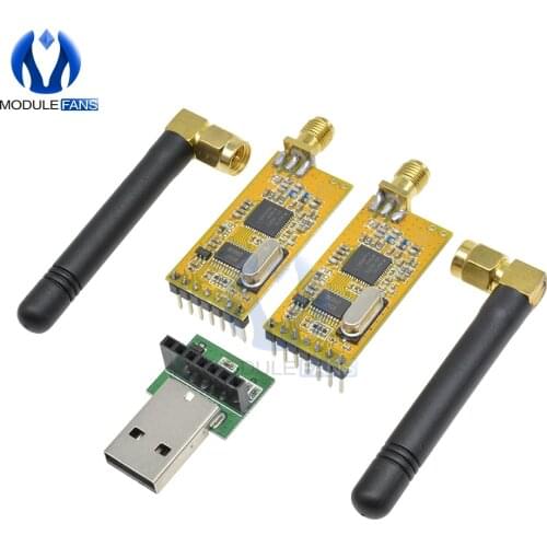 Wireless RF Serial Data Module Wireless Data Communication Board With Antennas USB Converter Adapter For Arduino DIY Kit