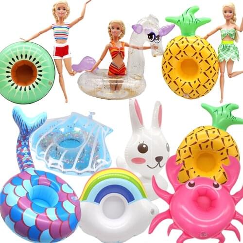 New Lifebuoy Beach Ring for Barbie Doll Toys for Girls Doll Accessories Swimming Ring for Doll Baby Toy Dolls for Girls Fashion