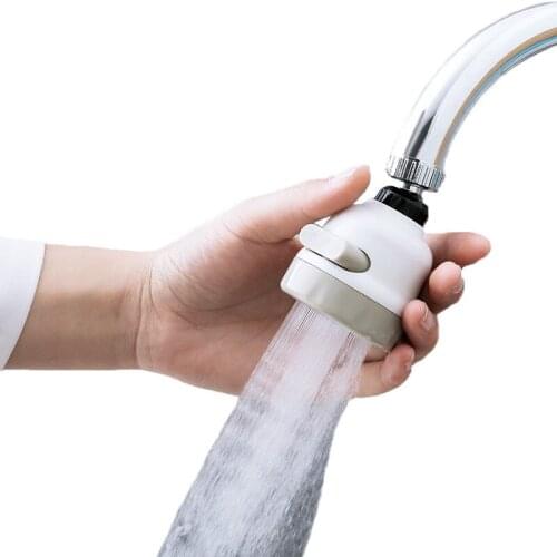 New 360 Rotatable Bathroom Kitchen Accessories Water Saver 3 Modes Water Tap Filter Faucet Extender Extenders Booster Maker 2020