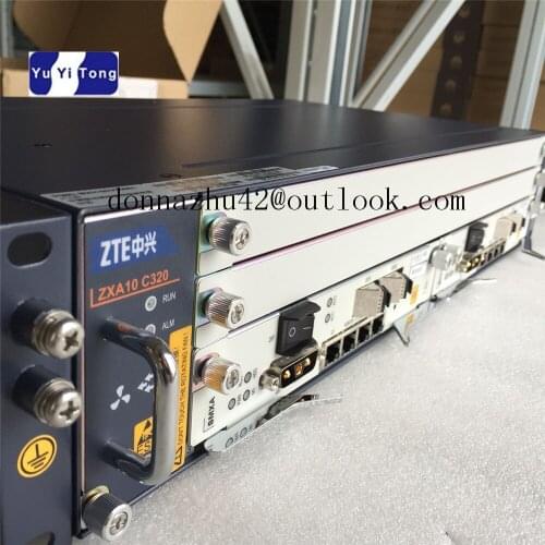 Original ZTE ZXA10 C320 OLT, SMXA Card * 1 PCS with BABY STAND, AC + DC power supply, support GPON and EPON card