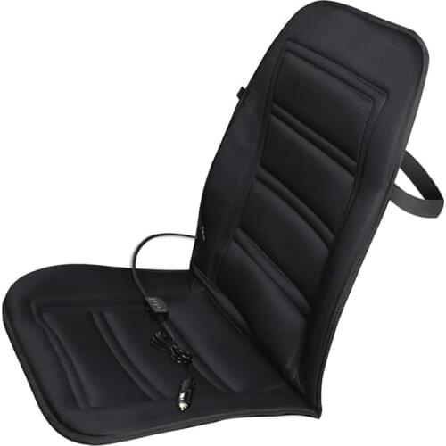 Heated Car Seat Cushion - Auto Seat Cover Warmer Auto Headed With Lumbar Support -Ice Cold Winter Weather Protector Heater Tempe