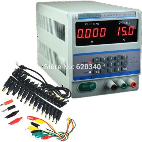 4Ps Display 30v 5a adjustable digital dc power supply DPS-305CM storage lock Features for Laptop Repair 37 free Plugs